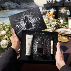 Azzaro - Azzaro The Most Wanted - Coffret Eau de Parfum Intense, Gel Douche et Format Voyage