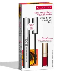 Clarins - Coffret Mascara Duo maquillage yeux et lèvres