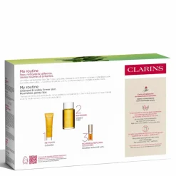 Clarins - Coffret Rituel Tonic - Huile Tonic 100ml + 2 produits
