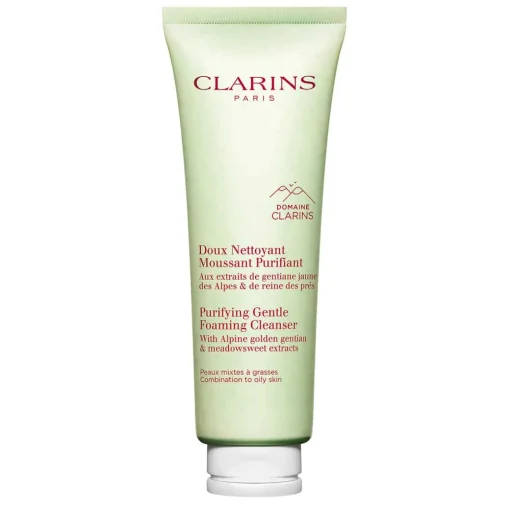 Clarins - Doux Nettoyant Moussant Purifiant – Peaux mixtes à grasses 125 ml