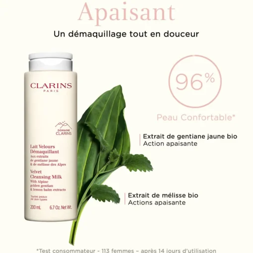 Clarins - Lait Velours démaquillant - Toutes peaux