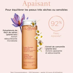Clarins - Lotion Tonique Apaisante – sèches ou sensibles