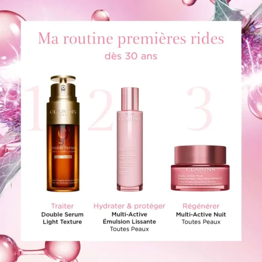 Clarins - Multi-Active - Emulsion lissante, booster d’éclat Toutes peaux
