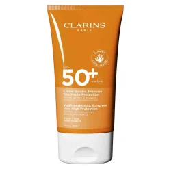 Clarins - SUNCARE Crème Solaire Jeunesse Très Haute Protection SPF 50+ Protection solaire Corps UVA/UVB 50+ 150 ml