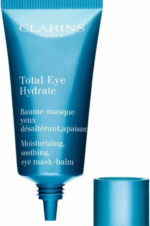 Clarins - Total Eye Hydrate - Baume-masque yeux désaltérant, apaisant