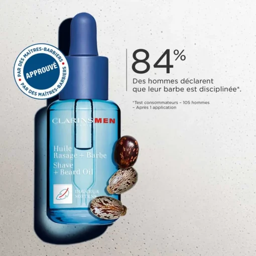 ClarinsMen - Huile Rasage + Barbe - 30 ml
