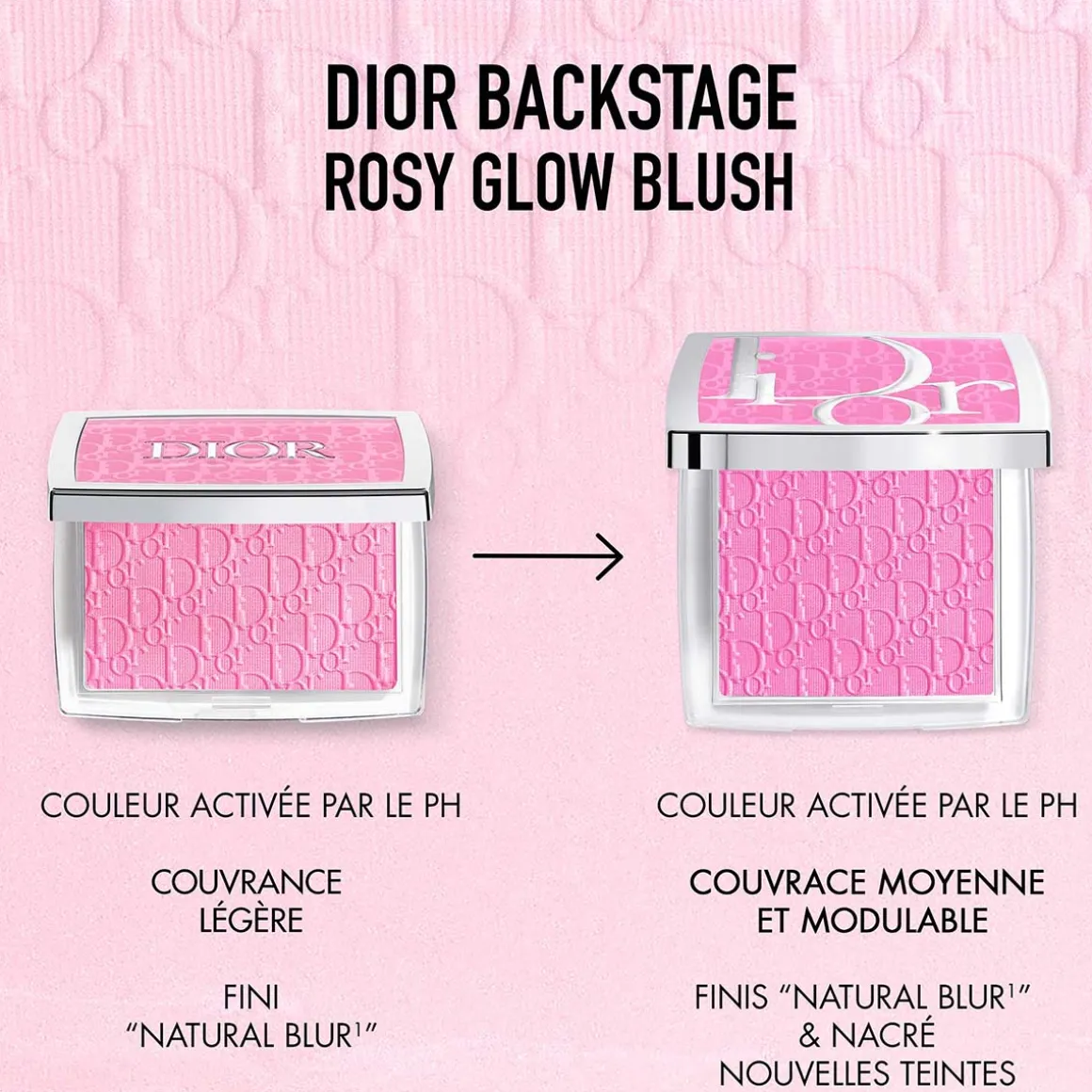 Dior - Dior Backstage Rosy Glow Blush - couleur activée par le pH longue tenue