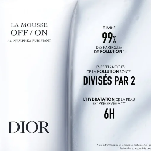 Dior - Démaquillage au Nymphéa - LA MOUSSE OFF/ON DIOR 150G