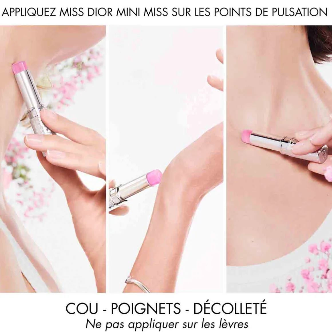 Dior - Miss Dior Eau de Parfum Mini Miss Parfum Solide Parfum en stick sans alcool