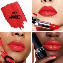 Dior - Rouge Dior La recharge - Recharge de rouge à lèvres aux 4 finis couture: satin, mat, métallique & velours