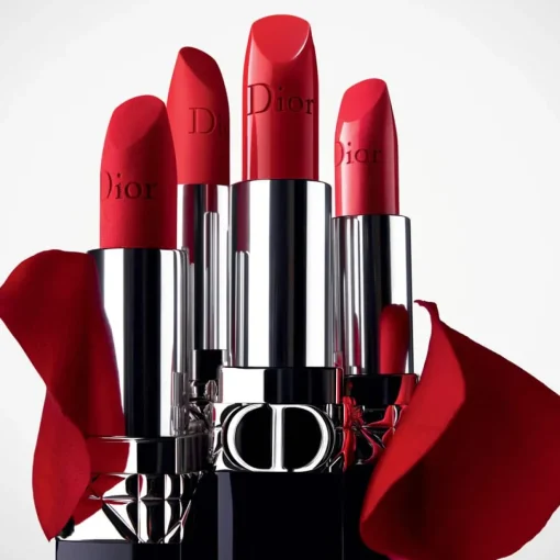 Dior - Rouge Dior La recharge - Recharge de rouge à lèvres aux 4 finis couture: satin, mat, métallique & velours