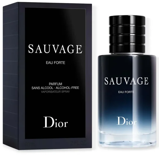 Dior - Sauvage Eau Forte Parfum sans alcool - Notes fraîches et intenses