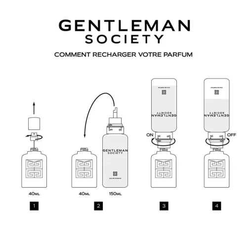 Givenchy - Gentleman Society - Eau de Parfum Rechargeable 40 ml