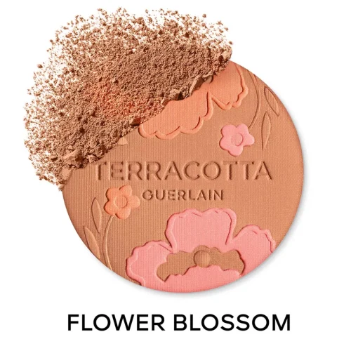 Guerlain - Terracotta Flower Blossom - La Poudre Éclat Bonne Mine Naturelle Édition Limitée 96% d’ingrédients d’origine naturelle