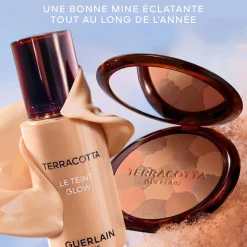 Guerlain - Terracotta Flower Blossom - La Poudre Éclat Bonne Mine Naturelle Édition Limitée 96% d’ingrédients d’origine naturelle