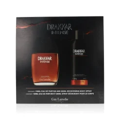 Guy Laroche - Coffret Drakkar intense - Eau de Parfum + Déodorant