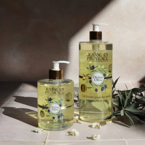 Jeanne en Provence - Gel Lavant Mains Divine Olive 500 ml
