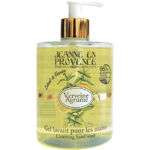 Jeanne en Provence - Gel Lavant Mains Verveine Agrumes 500 ml