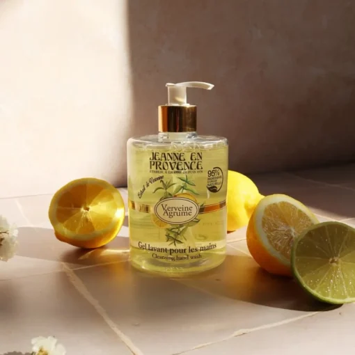 Jeanne en Provence - Gel Lavant Mains Verveine Agrumes 500 ml