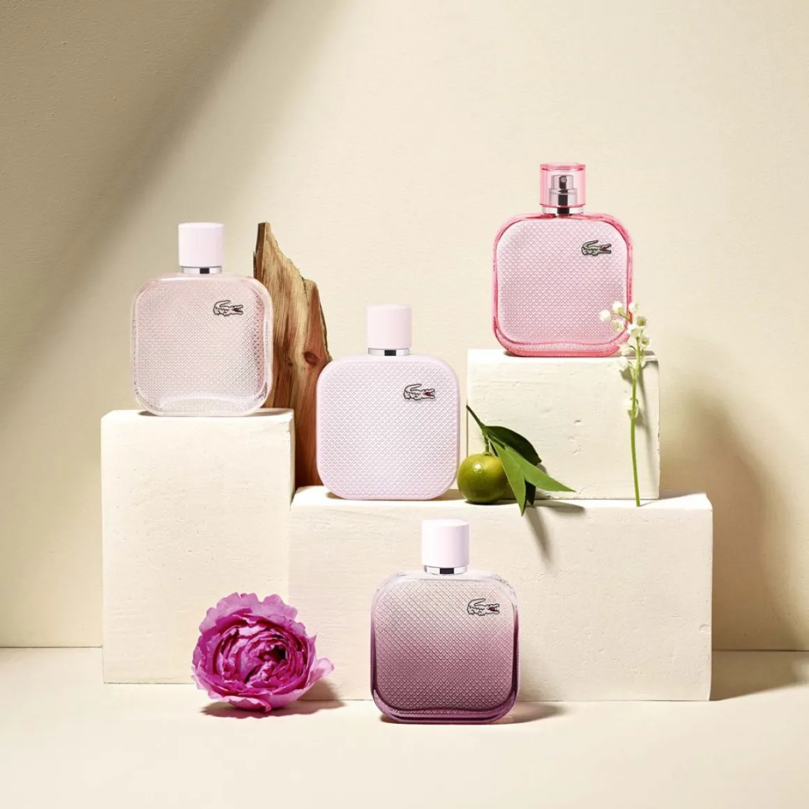 Lacoste - Eau de Lacoste L.12.12 Rose Intense - Eau de Parfum 100 ml