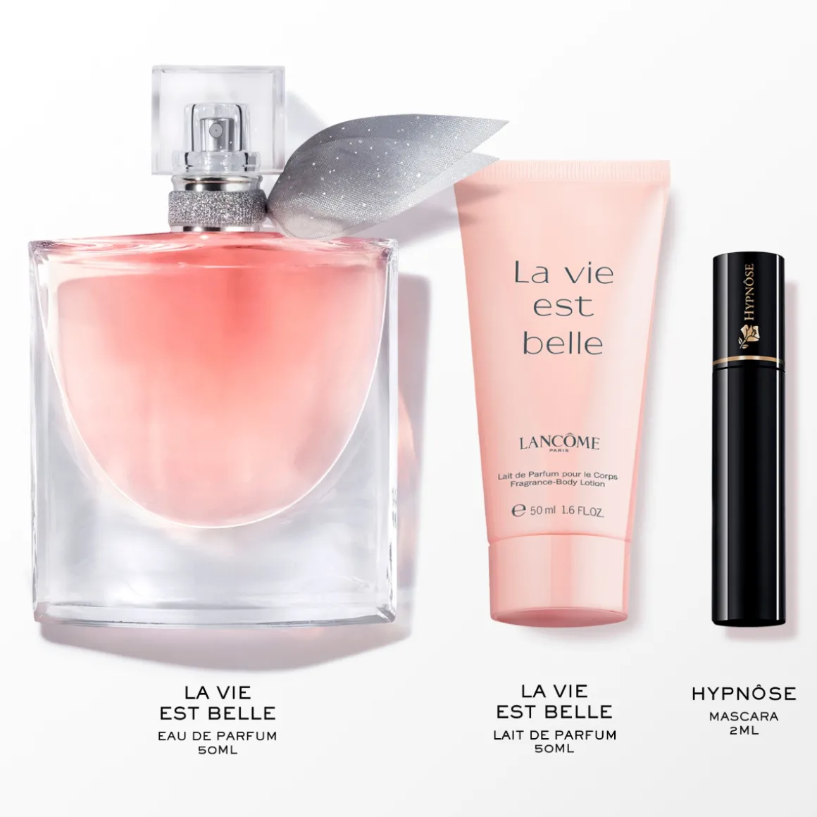 Lancôme - Coffret Edition Limitée Fête des Mères LA VIE EST BELLE EDP 50ML + LAIT CORPS 50ML + MINI HYPNÔSE 2ML