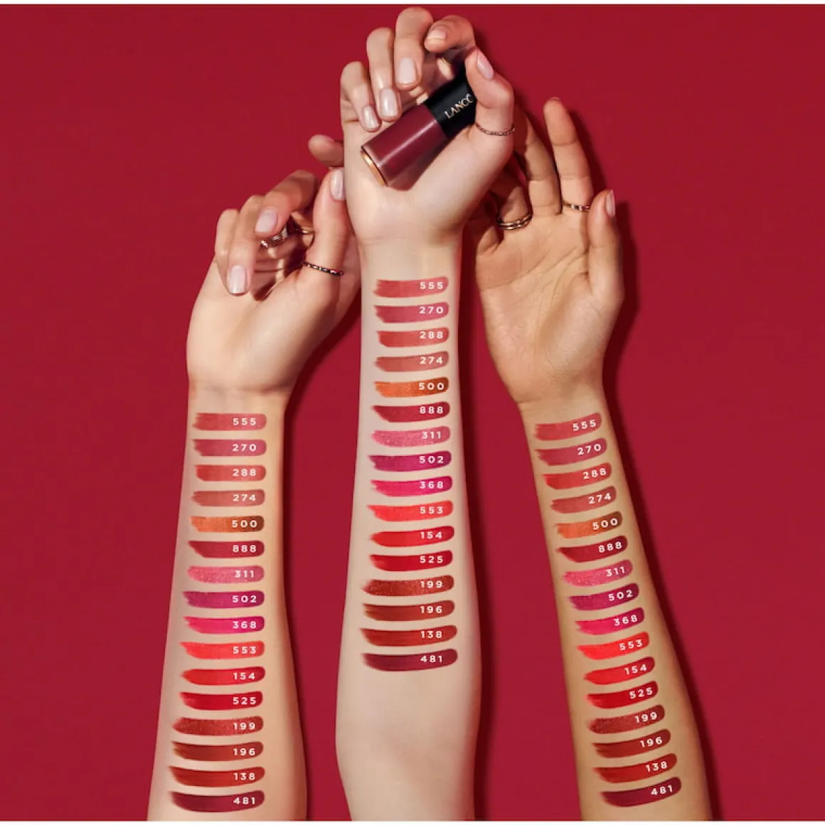 Lancôme - L'Absolu Rouge Drama Ink - Encre à Lèvres Semi-Mate Longue Tenue