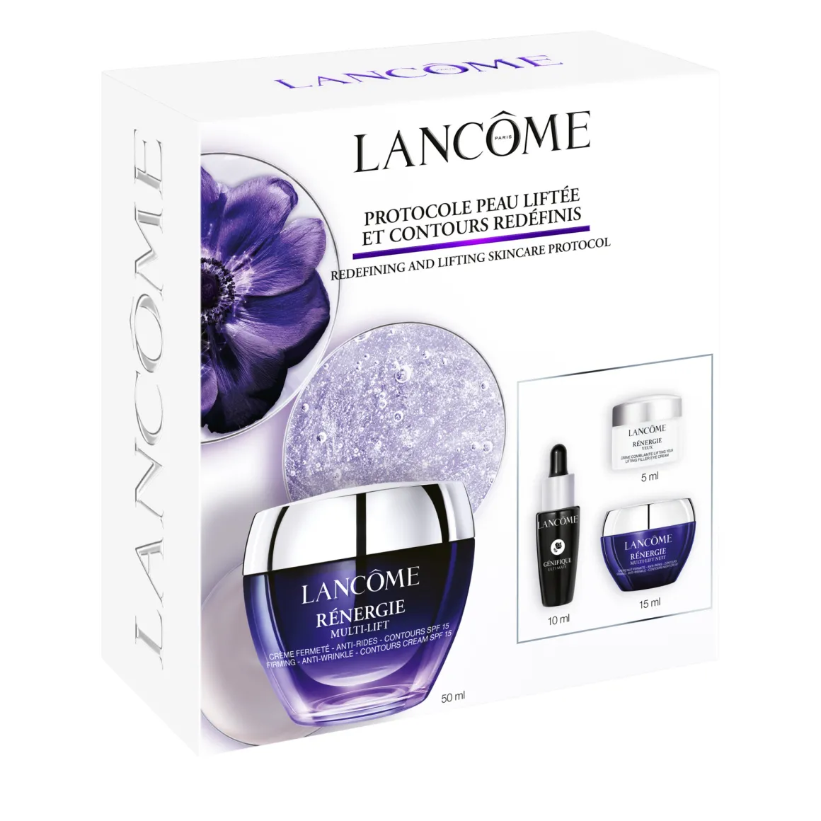 Lancôme - Rénergie - Coffret crème anti-rides, fermeté et uniformité