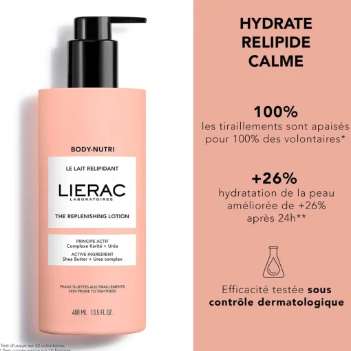 Lierac - Body Nutri - Le Lait Relipidant 400ml