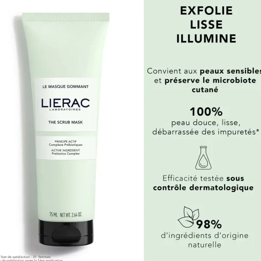Lierac - Démaquillant - Le Masque Gommant 75ml