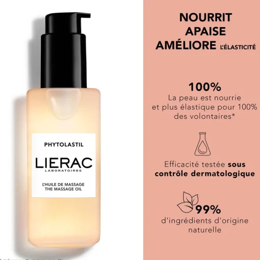 Lierac - Phytolastil - L'Huile de Massage 100ml
