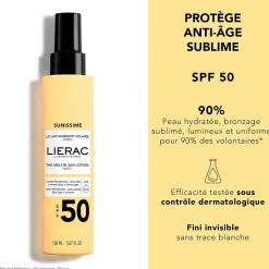 Lierac - Sunissime - Le Lait Fondant Solaire SPF50 150ml