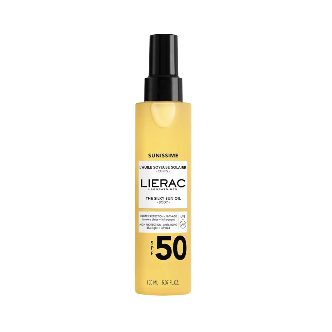 Lierac - Sunissime - L'Huile Soyeuse Solaire SPF50 - 150ml