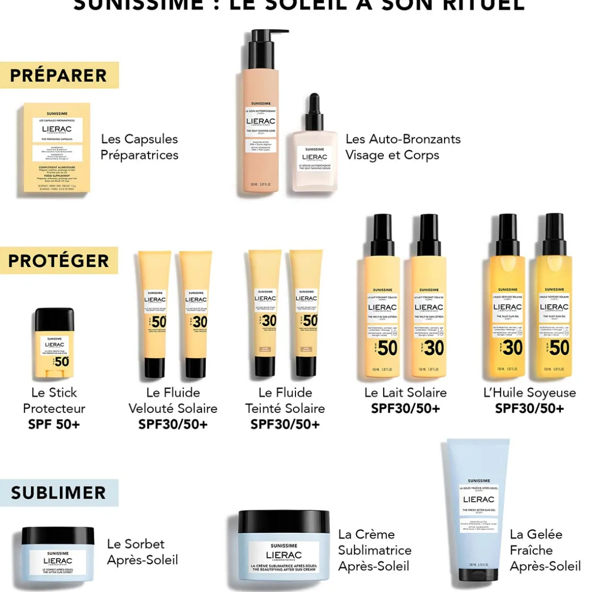 Lierac - Sunissime - L'Huile Soyeuse Solaire SPF50 - 150ml