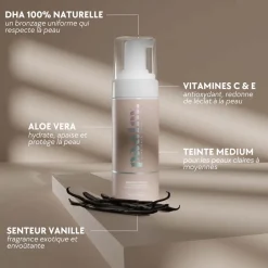 Paalm Cosmetics - Mousse Autobronzante Médium - 150 ml