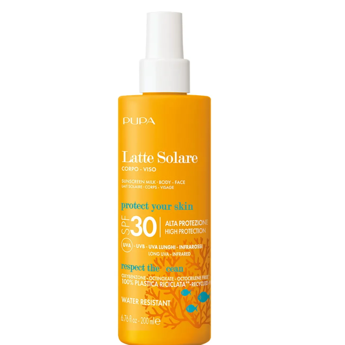 Pupa - Lait Solaire Corps Visage SPF 30 - 200 ml