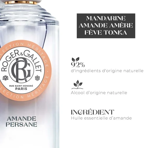 Roger & Gallet - Amande Persane - Eau Parfumée Bienfaisante