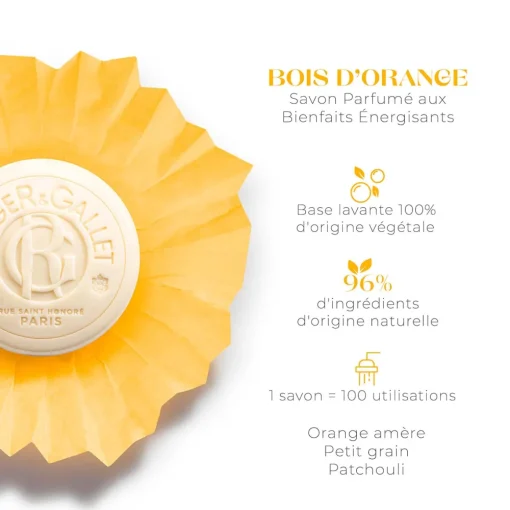 Roger & Gallet - Bois d'Orange - Savon Bienfaisant 100g