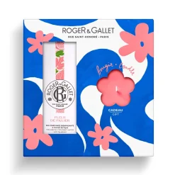 Roger & Gallet - Coffret Fleur De Figuier - Eau Parfumée Bienfaisante 100ml + Bougie Parfumée