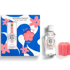 Roger & Gallet - Coffret Fleur De Figuier - Eau Parfumée Bienfaisante 100ml + Bougie Parfumée