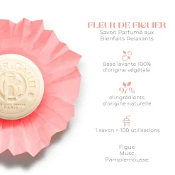 Roger & Gallet - Fleur de Figuier - Coffret Savons Bienfaisants 300g