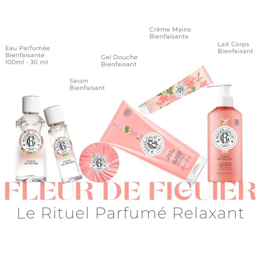 Roger & Gallet - Fleur de Figuier - Coffret Savons Bienfaisants 300g
