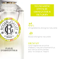 Roger & Gallet - Fleur d'Osmanthus - Eau Parfumée Bienfaisante