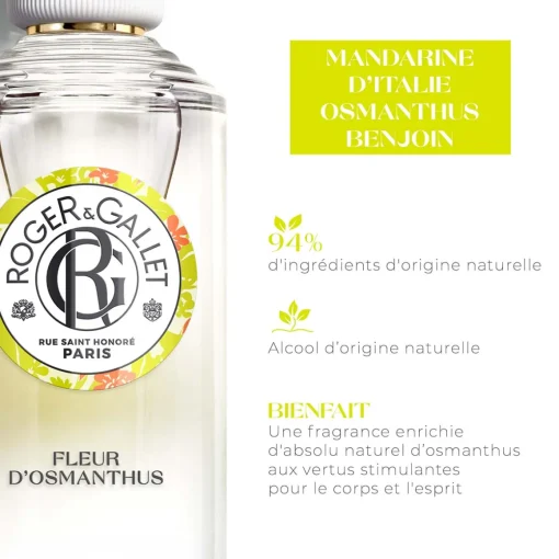Roger & Gallet - Fleur d'Osmanthus - Eau Parfumée Bienfaisante