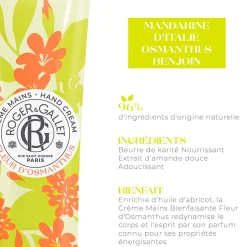 Roger & Gallet - Fleur d'Osmanthus - Crème Mains Bienfaisante 30ml