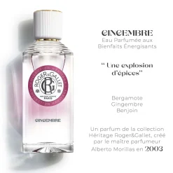 Roger & Gallet - Gingembre - Eau Parfumée Bienfaisante