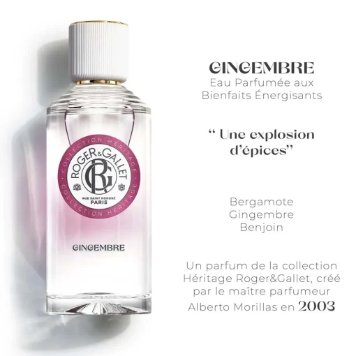 Roger & Gallet - Gingembre - Eau Parfumée Bienfaisante