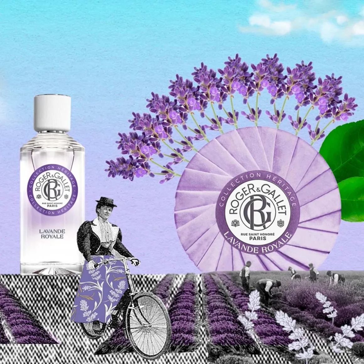 Roger & Gallet - Lavande Royale - Eau Parfumée Bienfaisante