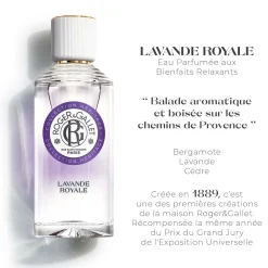 Roger & Gallet - Lavande Royale - Eau Parfumée Bienfaisante
