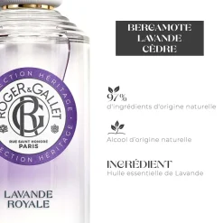 Roger & Gallet - Lavande Royale - Eau Parfumée Bienfaisante