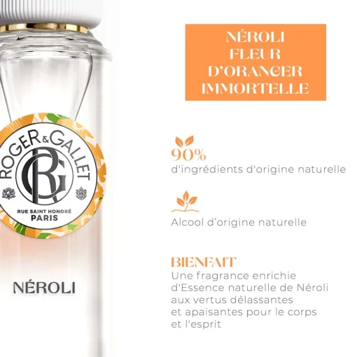 Roger & Gallet - Néroli - Eau Parfumée Bienfaisante